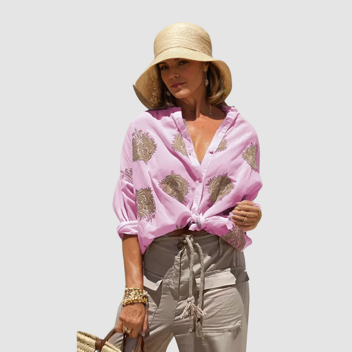 Emily & Isabella Brooks | Elegant Breathable Blouse