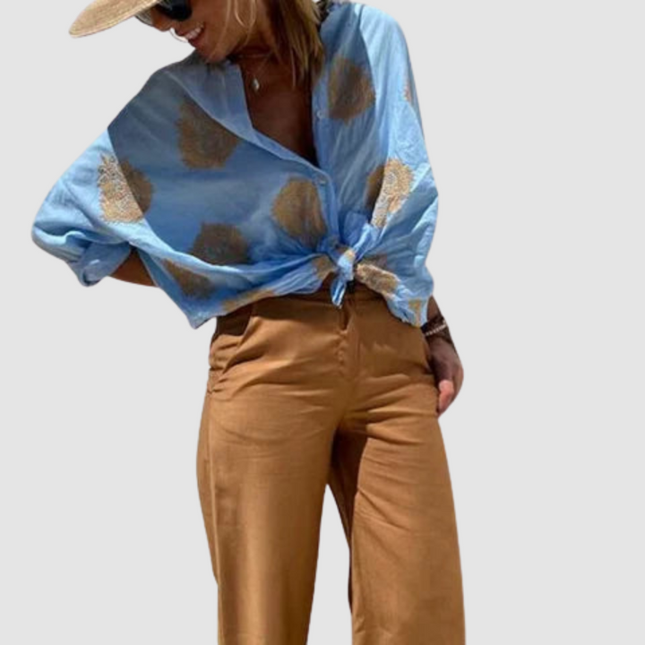 Emily & Isabella Brooks | Elegant Breathable Blouse
