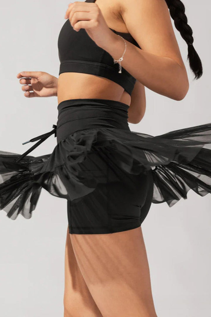 Emily & Isabella Brooks | Pleated High Waist Short Skirt