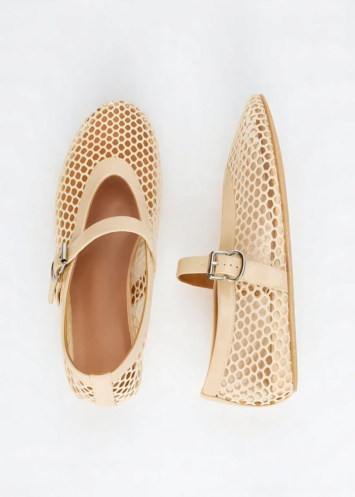 Emily & Isabella Brooks | Mesh Flats