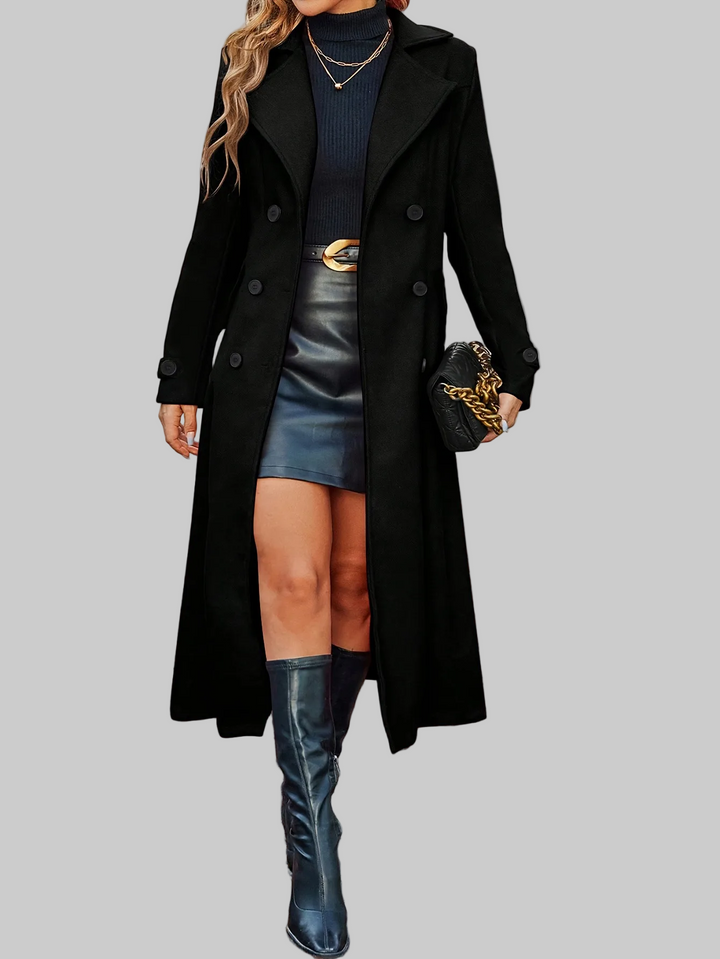 Emily & Isabella Brooks | Double-Breasted Wool Coat