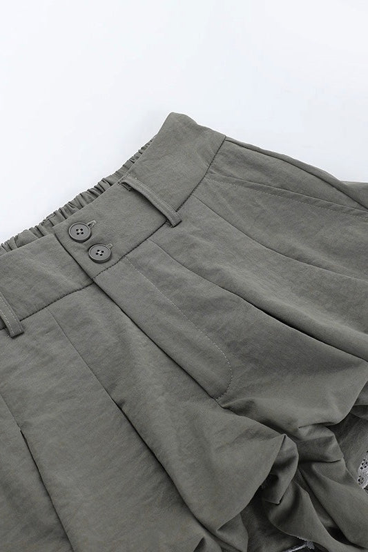 Emily & Isabella Brooks | Versatile Low Waist Mini Skirt