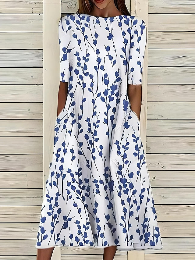 Emily & Isabella Brooks | Dress in Coastal Bloom Print
