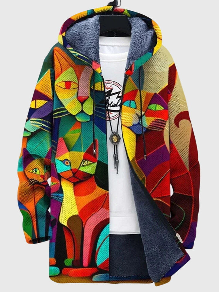 Emily & Isabella Brooks | Jacket with Artistic Print