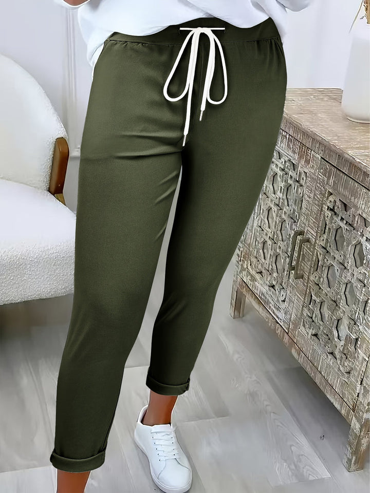 Emily & Isabella Brooks | Comfortable Drawstring Trousers