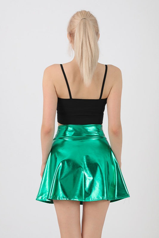 Emily & Isabella Brooks | High Waist Solid Color Performance Skirt
