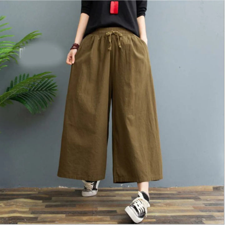 Emily & Isabella Brooks | Pleated Comfort Fit Pants