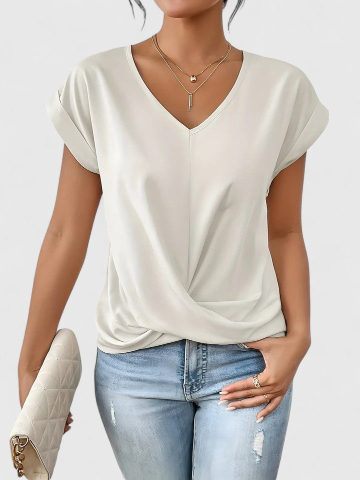 Emily & Isabella Brooks | Comfortable V-Neck Top