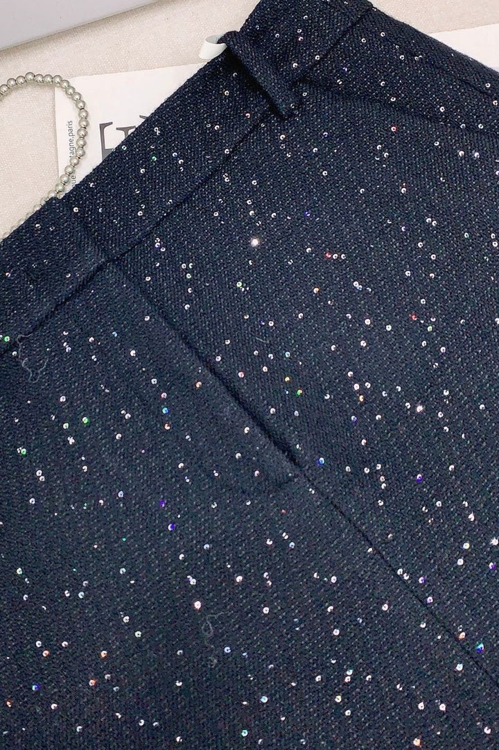 Emily & Isabella Brooks | Embroidered Tweed Skirt