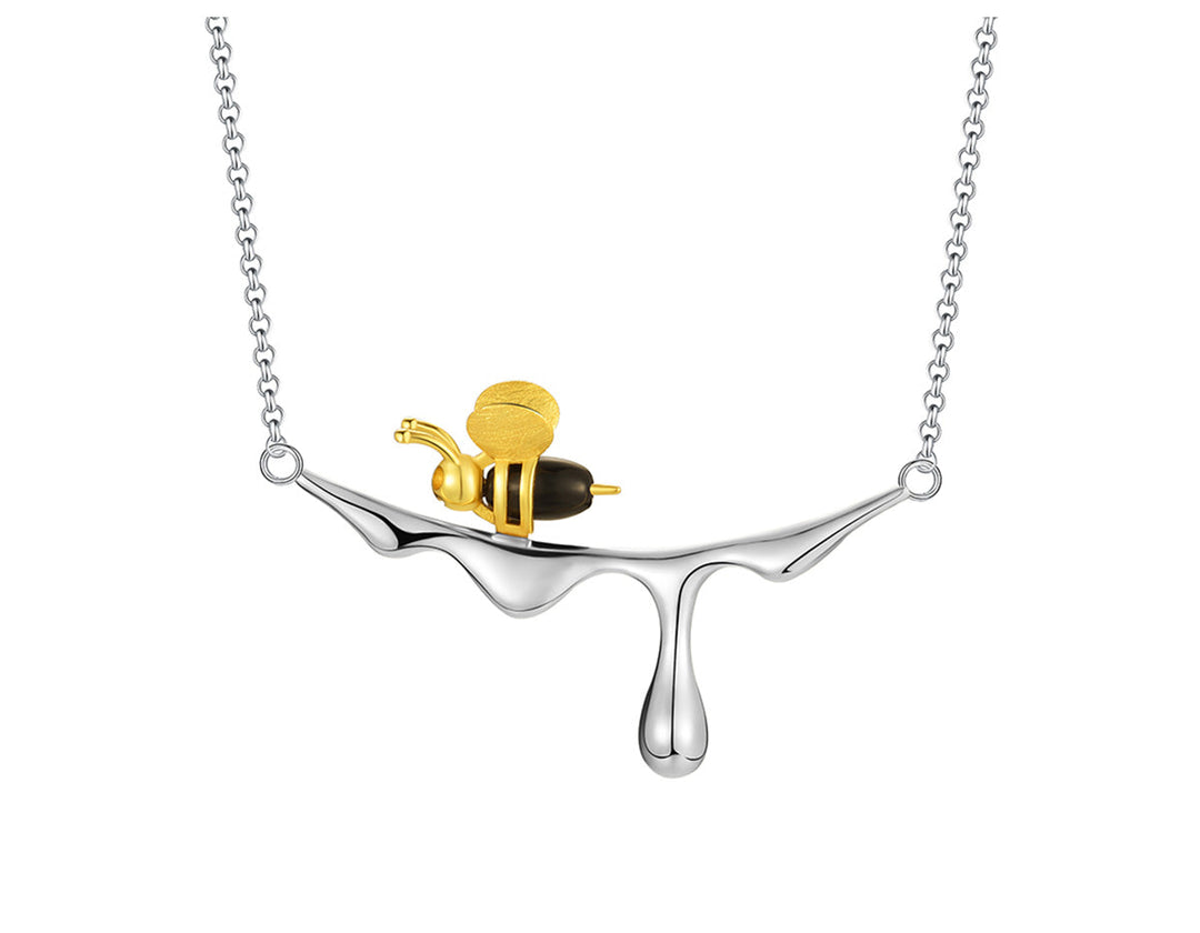 Emily & Isabella Brooks | Honey and Bee Necklace