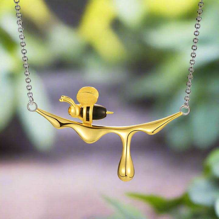 Emily & Isabella Brooks | Honey and Bee Necklace