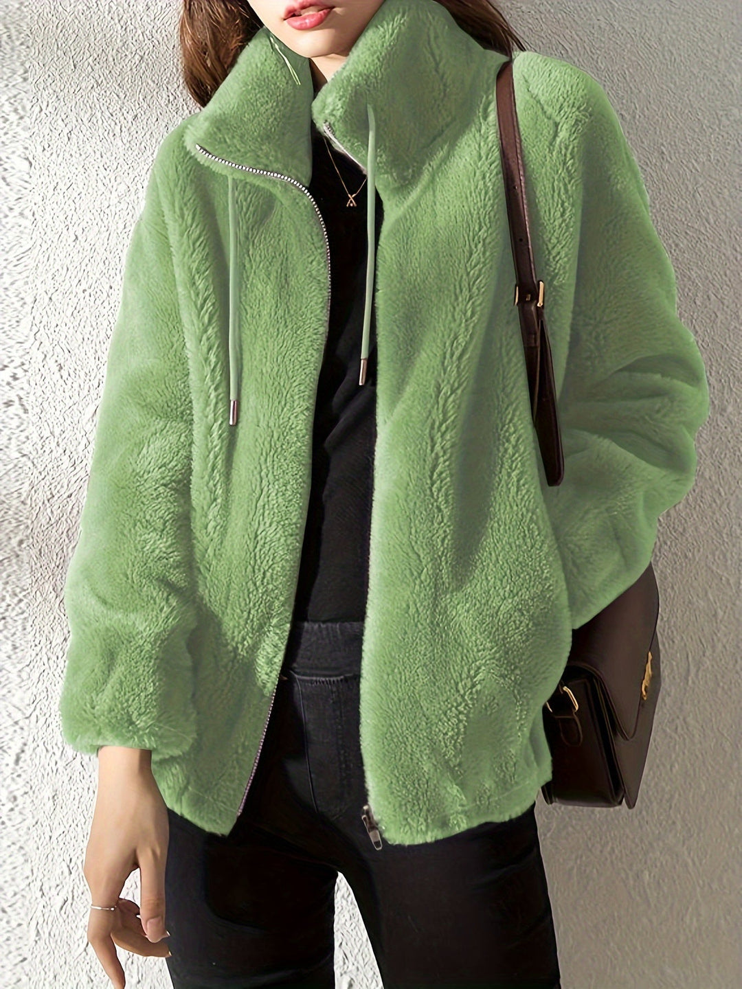 Emily & Isabella Brooks | Comfortable Zippered Cardigan