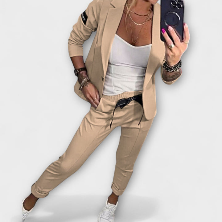 Emily & Isabella Brooks | Coordinated Set of Top, Jacket, and Pants