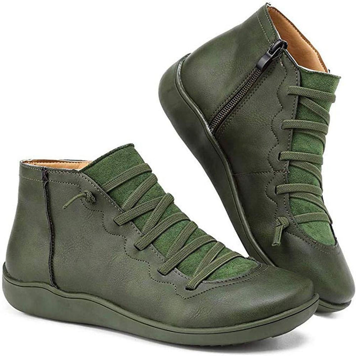 Emily & Isabella Brooks | Women's Casual Lace-Up Ankle Boots