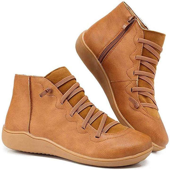 Emily & Isabella Brooks | Women's Casual Lace-Up Ankle Boots