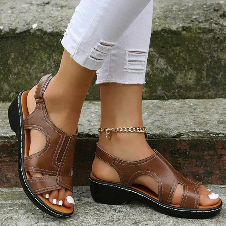 Emily & Isabella Brooks | Comfort Leather Sandals