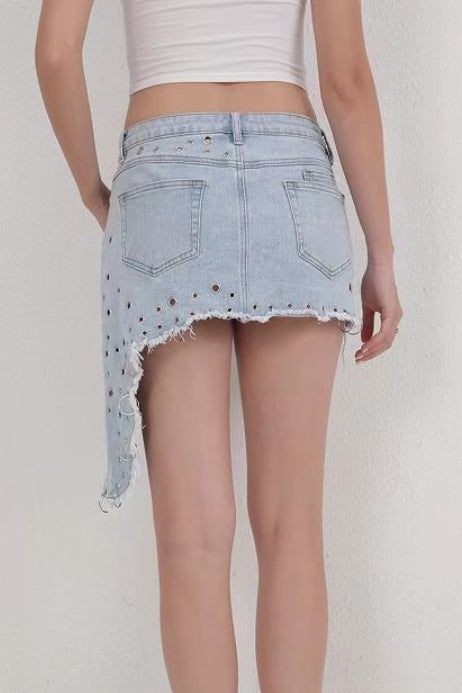 Emily & Isabella Brooks | Denim Mini Skirt
