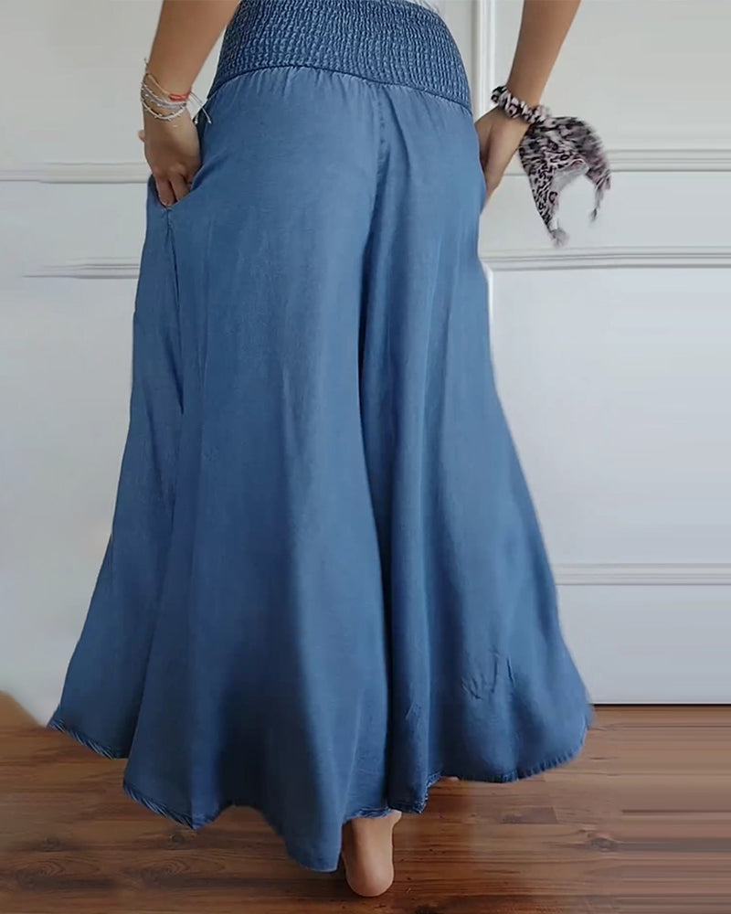 Emily & Isabella Brooks | Comfy Wide-Leg Trousers