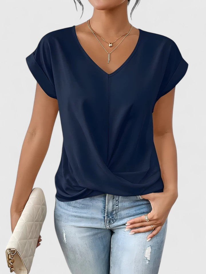 Emily & Isabella Brooks | Comfortable V-Neck Top