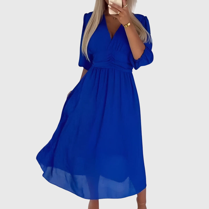 Emily & Isabella Brooks | Lightweight Silky Chiffon Dress