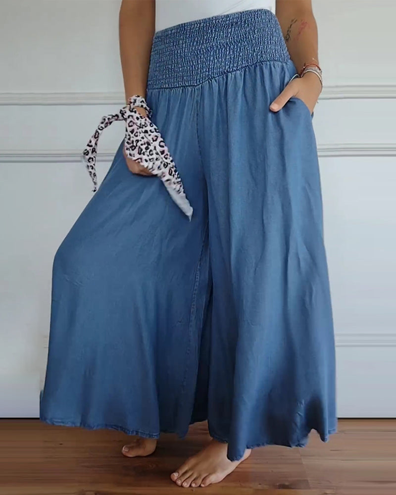 Emily & Isabella Brooks | Comfy Wide-Leg Trousers