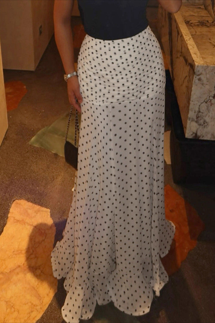 Emily & Isabella Brooks | Ruffled Polka Dot Skirt