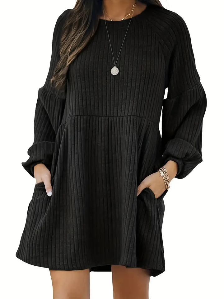 Emily & Isabella Brooks | Casual Winter Mini Dress