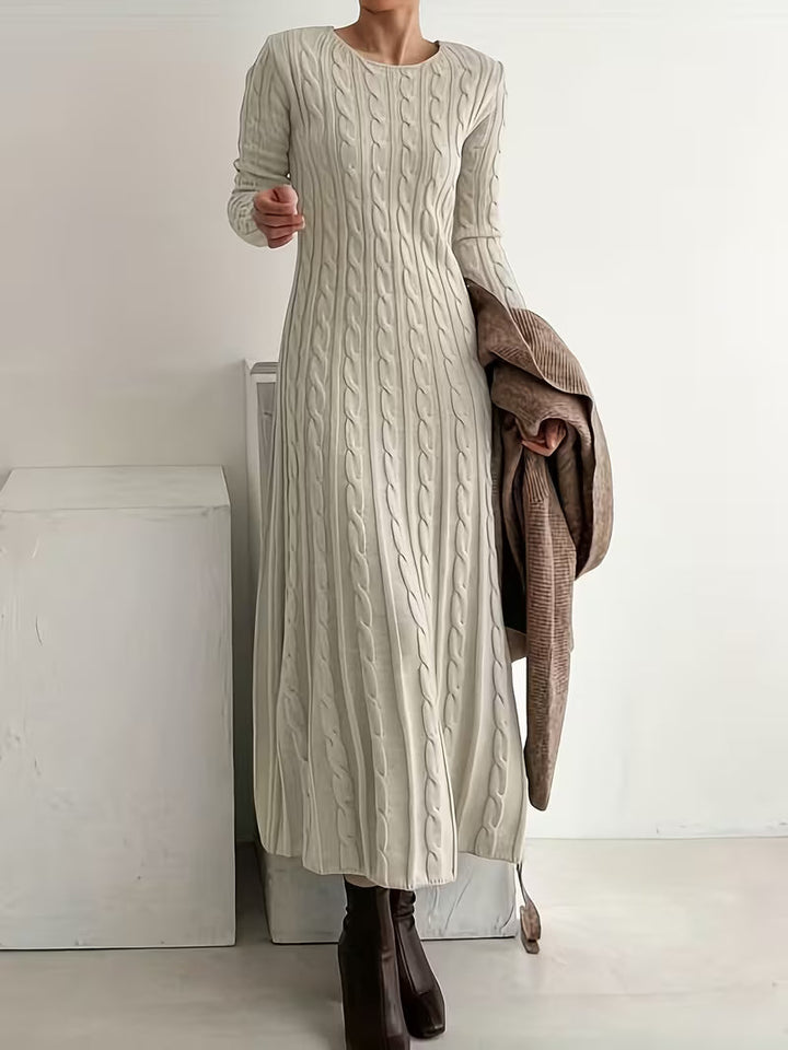 Emily & Isabella Brooks | Elegant Knit Maxi Dress