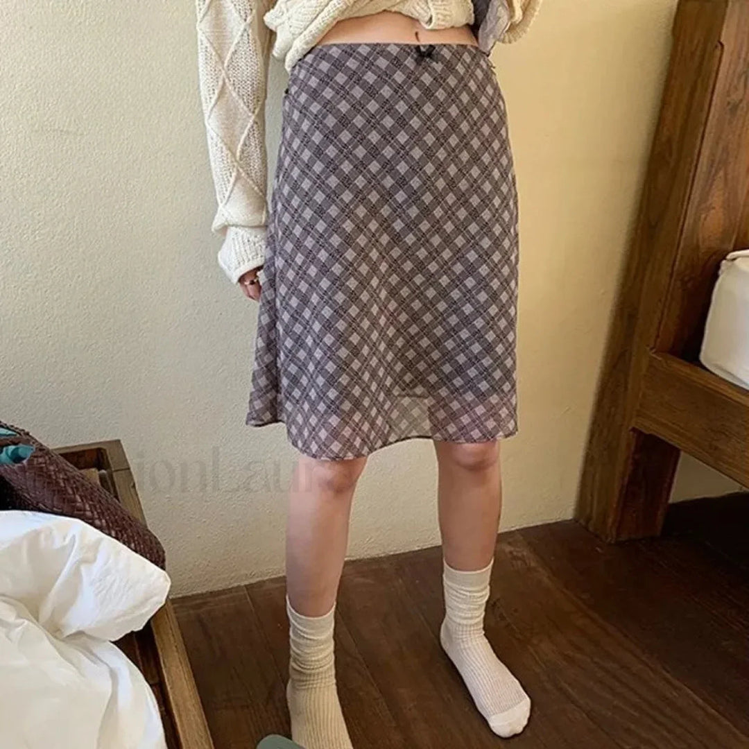 Emily & Isabella Brooks | Chiffon Low Waist Skirt