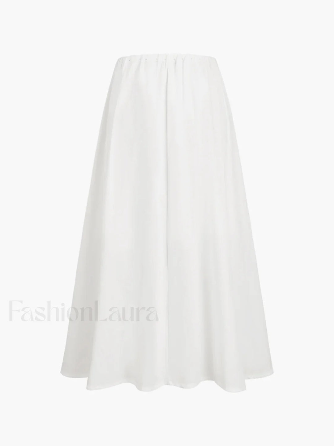 Emily & Isabella Brooks | Semi-Sheer Zippered Maxi Skirt