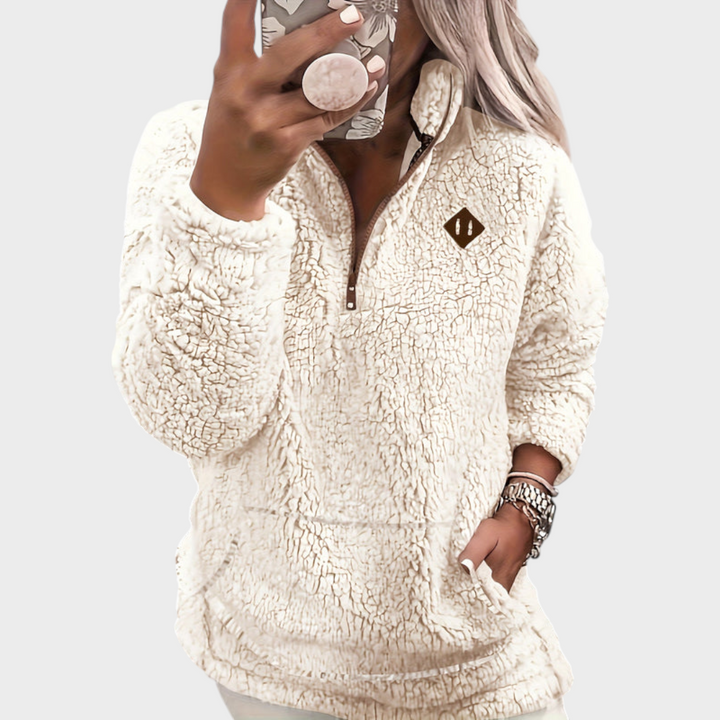 Emily & Isabella Brooks | Fleece-Lined Zip-Up Hoodie