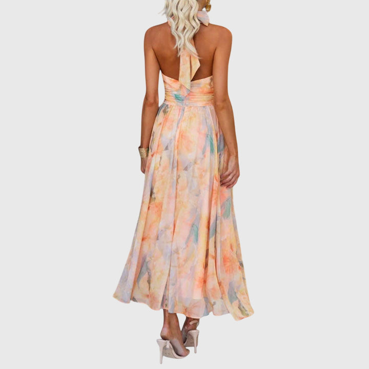 Emily & Isabella Brooks | Halter Maxi Dress