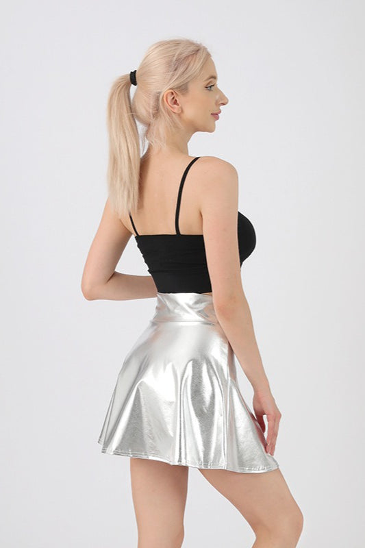 Emily & Isabella Brooks | High Waist Solid Color Performance Skirt