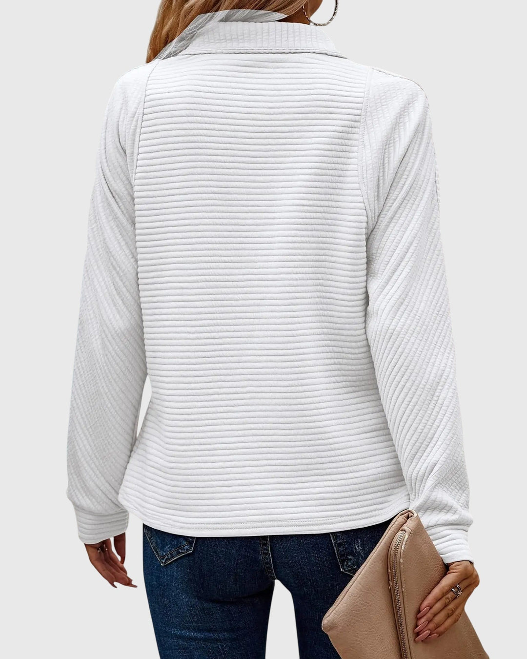 Emily & Isabella Brooks | Elegant Sweater with Zipper