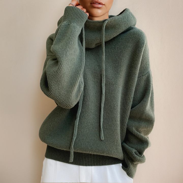 Emily & Isabella Brooks | High-neck sweater in sophisticated style