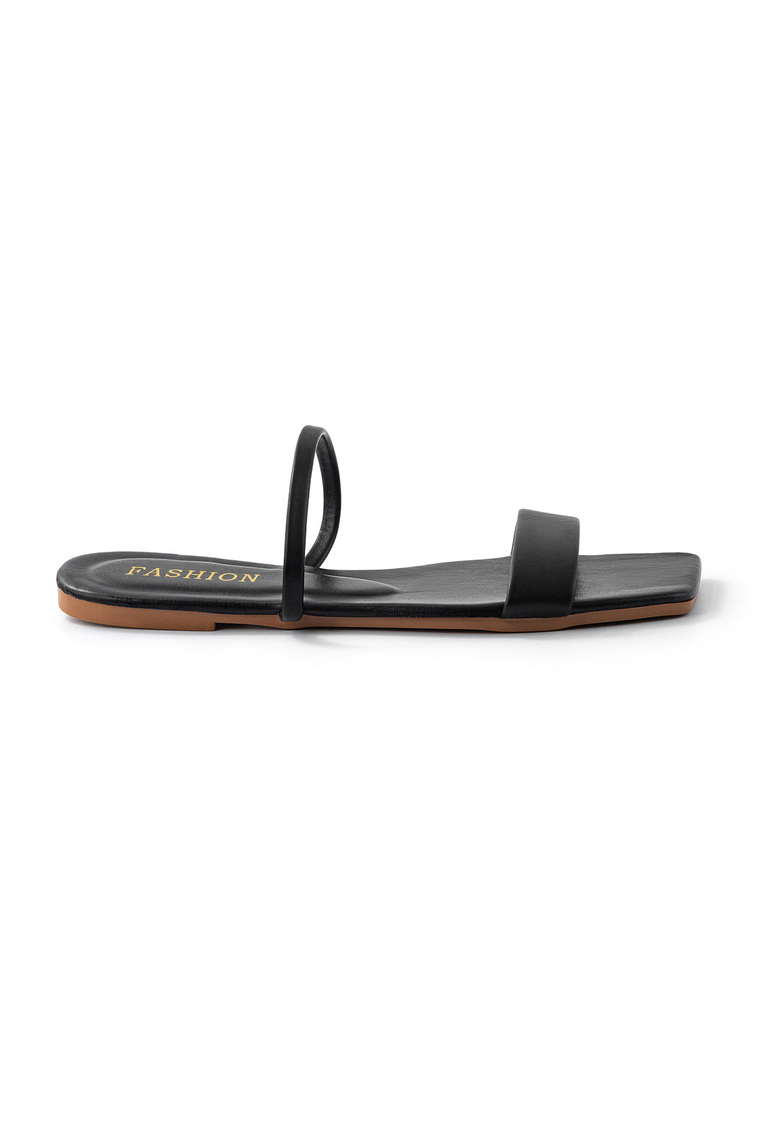 Emily & Isabella Brooks | Basic Flat Sandals, Square Toe