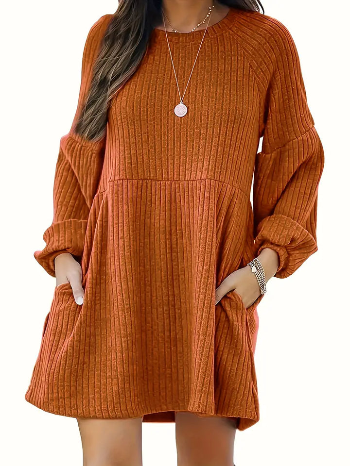 Emily & Isabella Brooks | Casual Winter Mini Dress