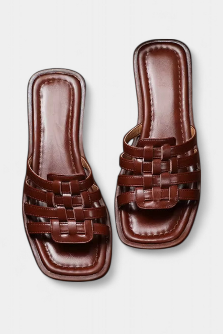 Emily & Isabella Brooks | Flat Woven Sandals