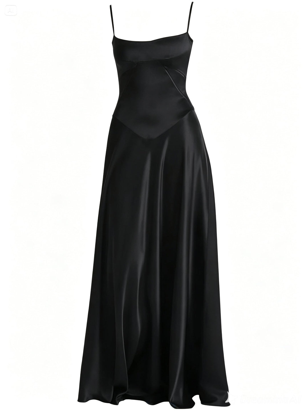 Emily & Isabella Brooks | Black Lace Maxi Dress