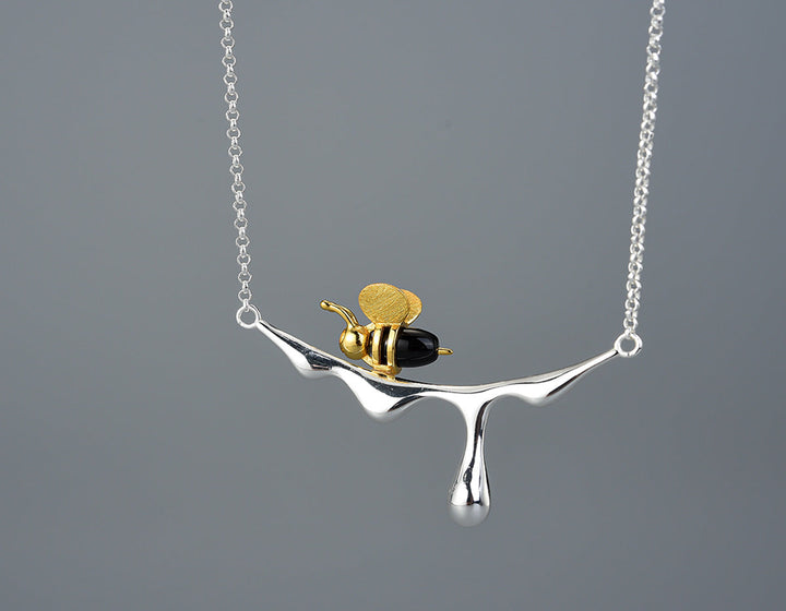 Emily & Isabella Brooks | Honey and Bee Necklace