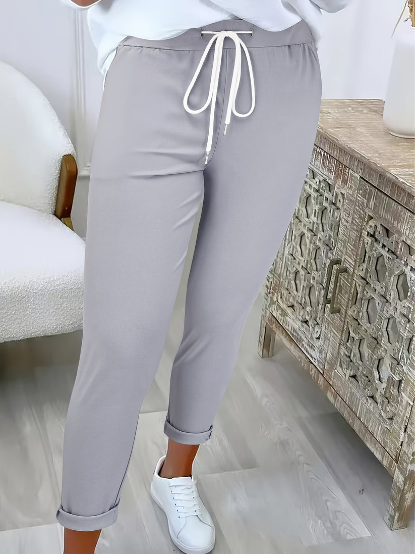 Emily & Isabella Brooks | Comfortable Drawstring Trousers