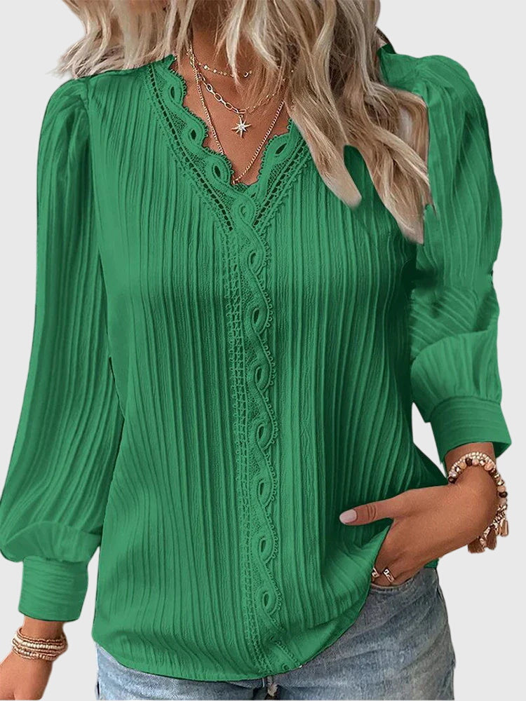 Emily & Isabella Brooks | Elegant Pullover Blouse