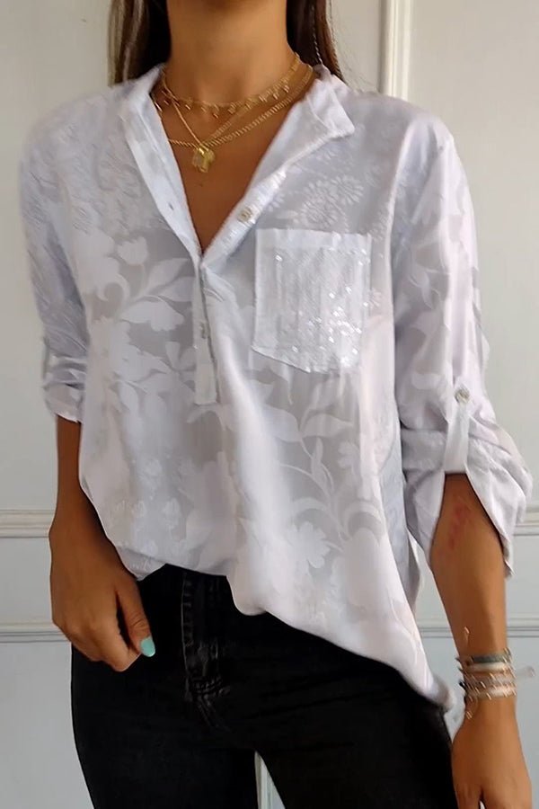 Emily & Isabella Brooks | Elegant Sequin Top