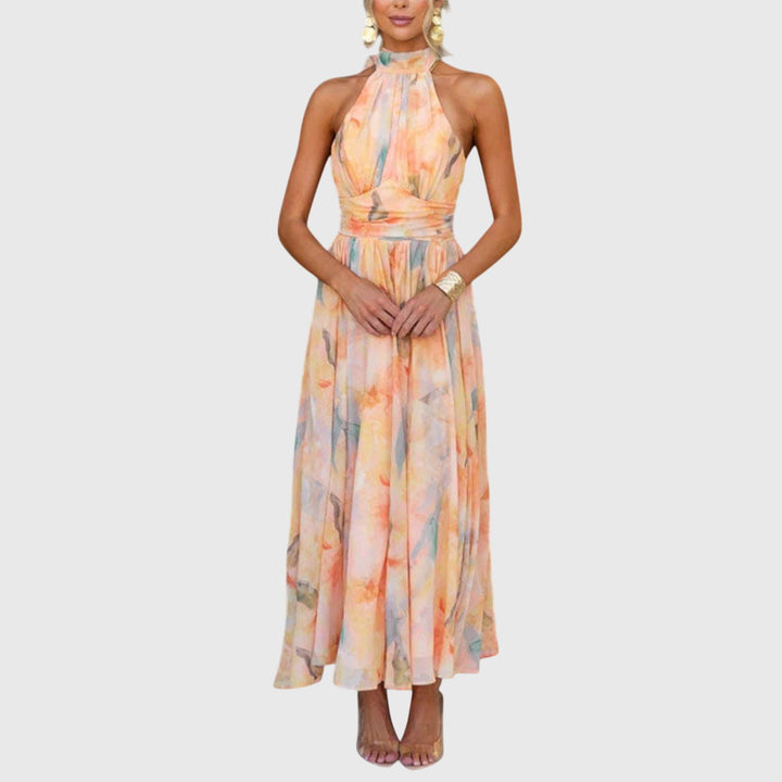 Emily & Isabella Brooks | Halter Maxi Dress