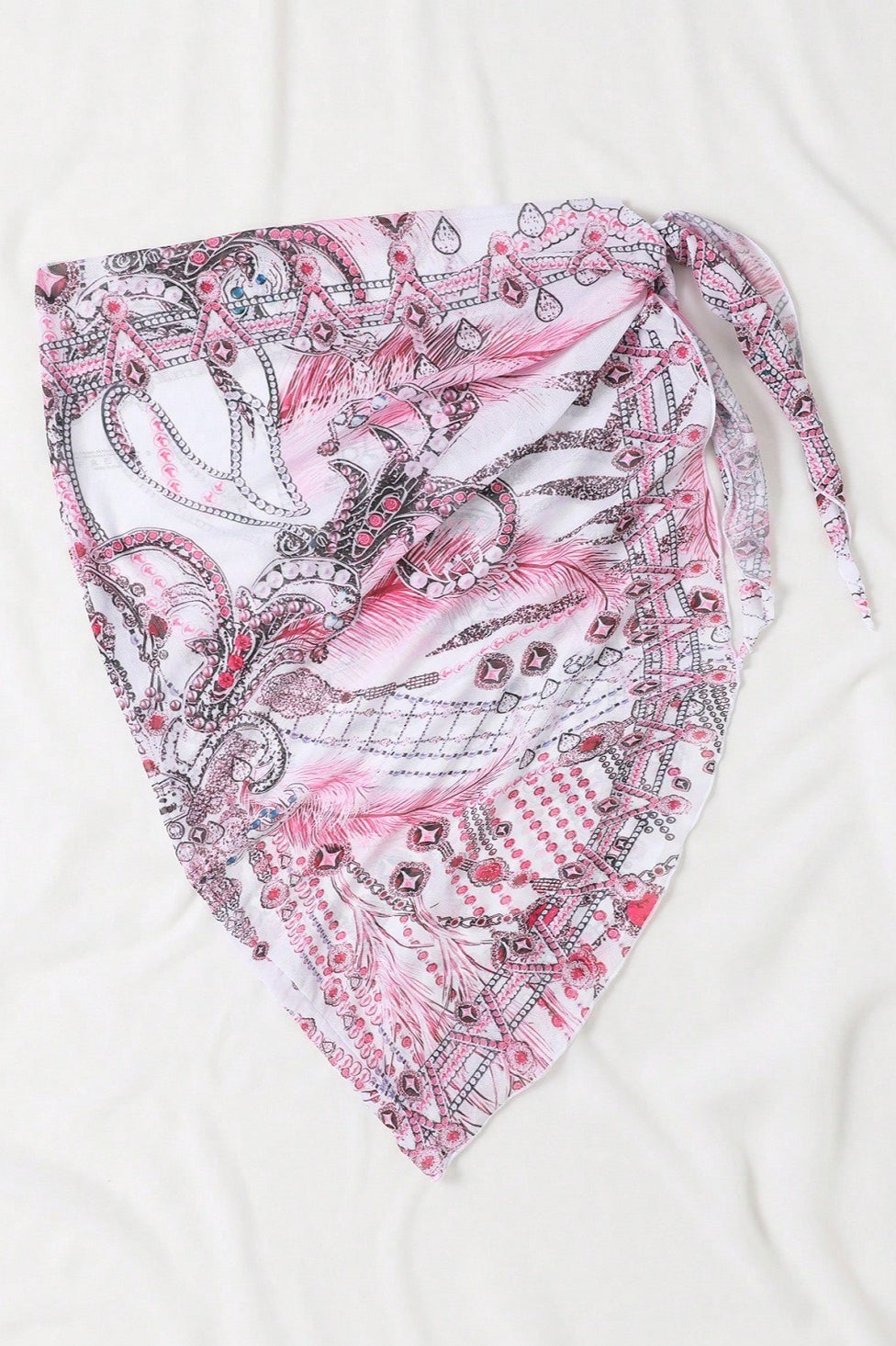 Emily & Isabella Brooks | Tropical Print Bikini Skirt