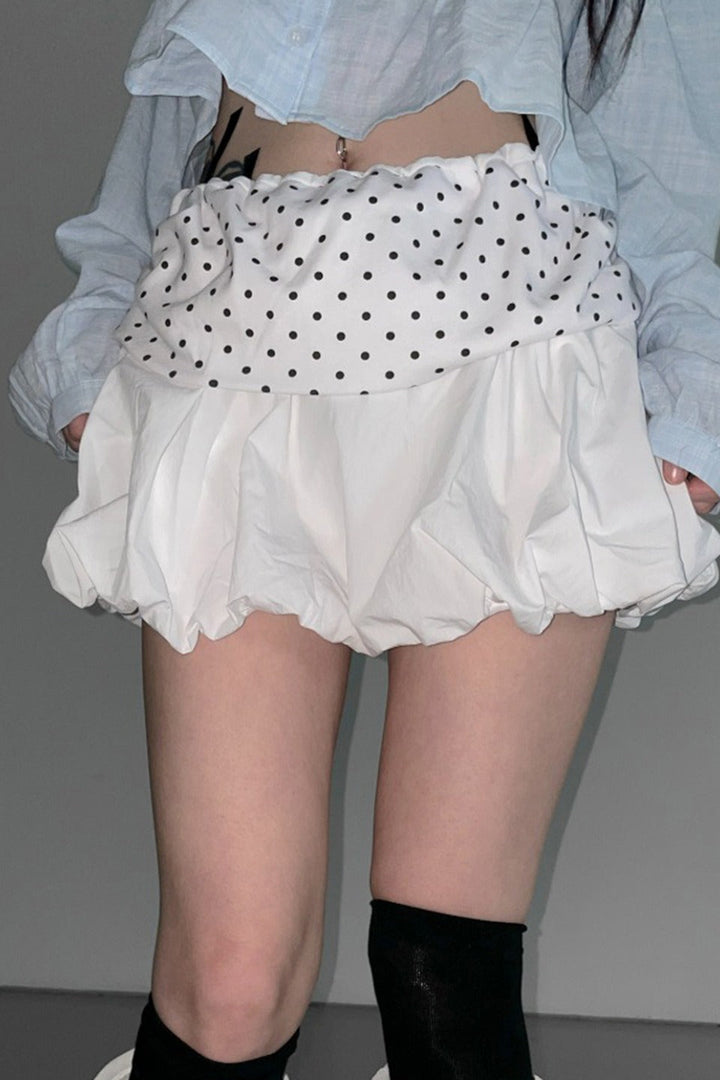 Emily & Isabella Brooks | Polka Dot Mini Skirt