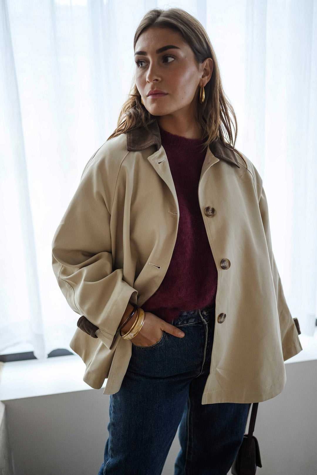 Emily & Isabella Brooks | Beige Jacket