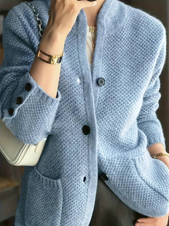 Emily & Isabella Brooks | Elegant Cardigan with Buttons