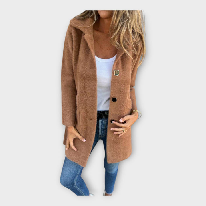 Emily & Isabella Brooks | Wool Coat with Closure