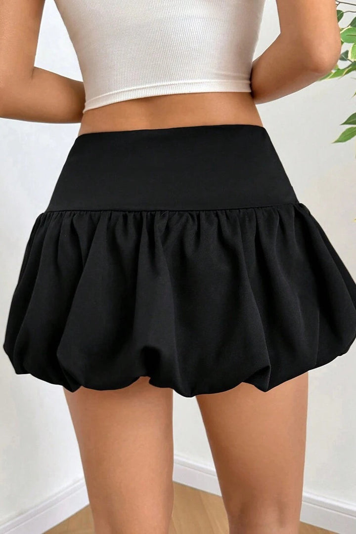 Emily & Isabella Brooks | High Waist Lined Mini Skirt